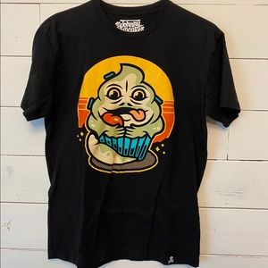 Johnny Cupcakes Jabba cupcake shirt